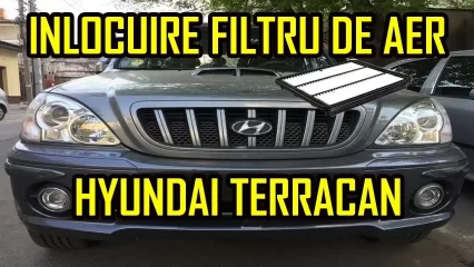 Inlocuire Filtru Aer Hyundai Terracan